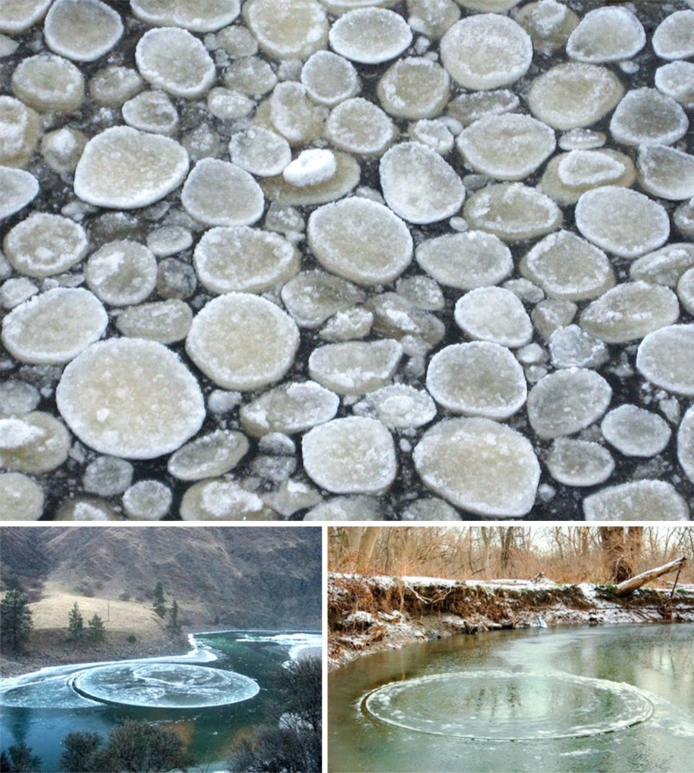 Ледени кръгове на реките