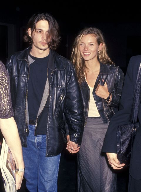 Джони Деп и Кейт Мос,1994
