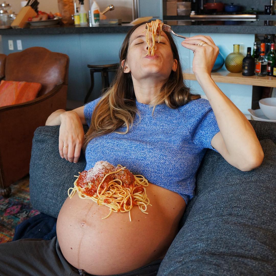 За бременността и ненаситния апетит