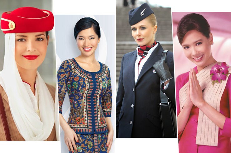 Обожавани и желани: Как се обличат стюардесите по света
