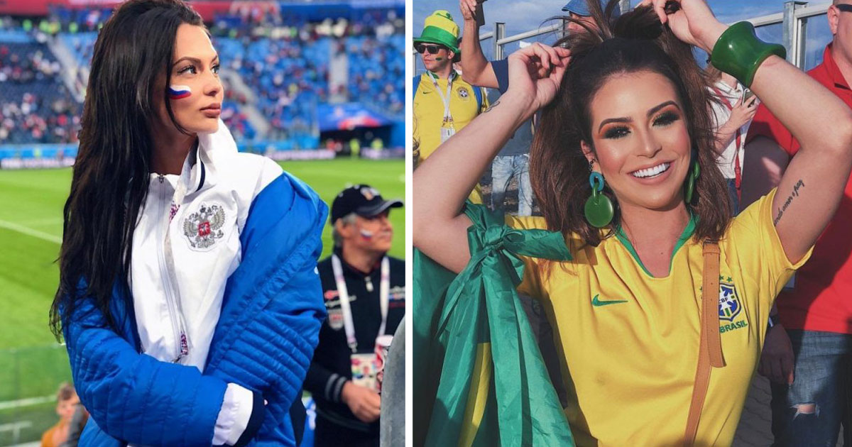 Красота от света: 20 дами, които покориха публиката на Световното по футбол