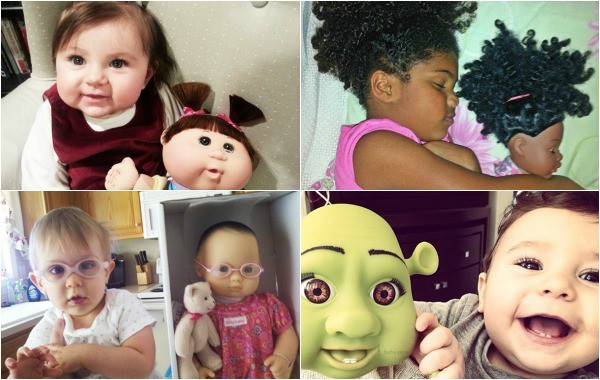39 малчугана, които приличат на куклите си