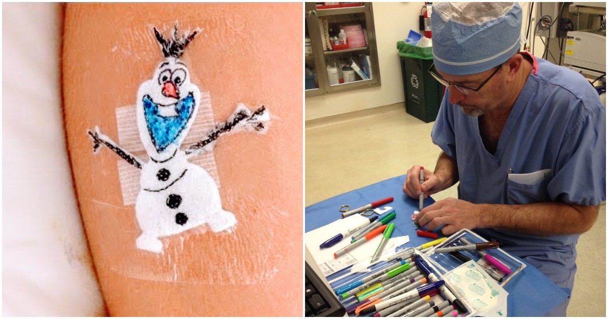 Благородно: Хирург превръща детските белези в анимационни герои