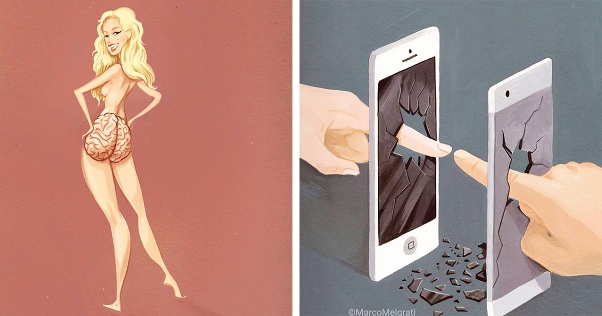 Модерен свят: 19 илюстрации, които показват реалността днес