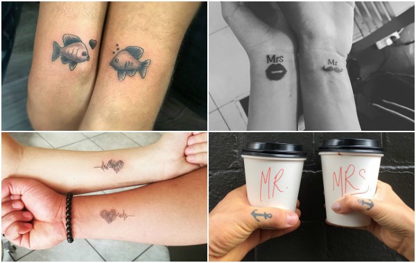 30 малки и стилни татуировки за влюбени