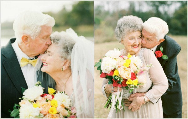 Вижте затрогващата фотосесия на една двойка, женена от 63 г.