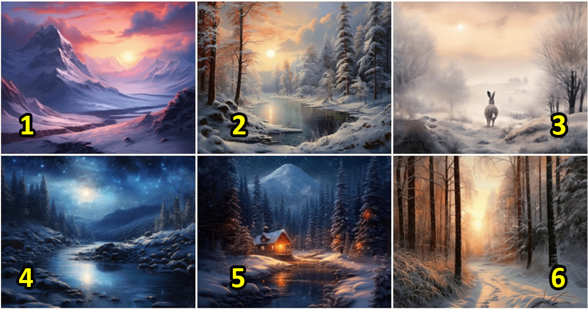 Тест: Изберете зимен пейзаж и разберете кога ще свърши самотата ви