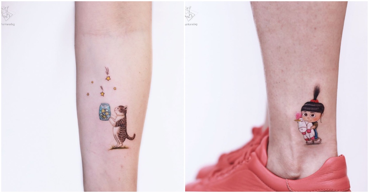 Цветни идеи: 30 нежни татуировки, които са самото съвършенство
