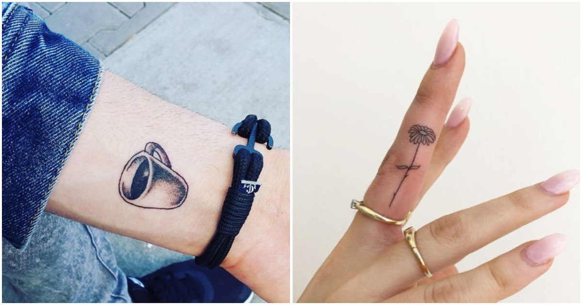 Кокетно: 20 идеи за миниатюрни татуировки