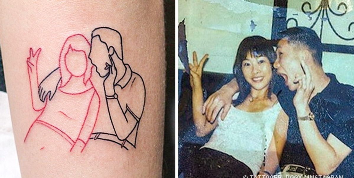 Минималистични татуировки, вдъхновени от истински фотографии