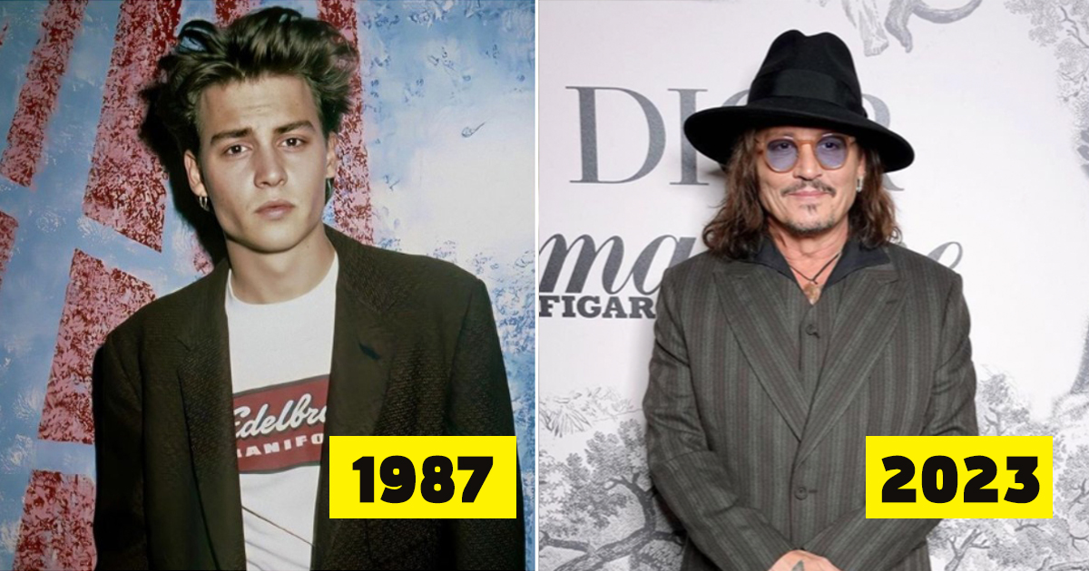 Преди и сега: Как се промени Джони Деп през годините