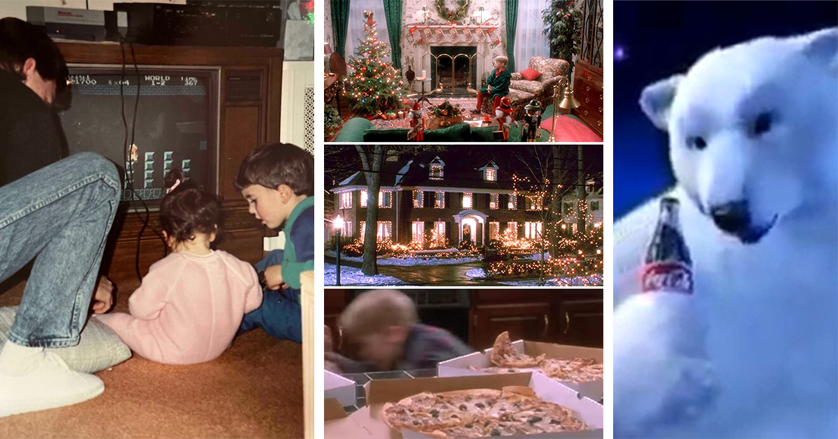 23 снимки, които перфектно показват каква бе Коледа през 90-те