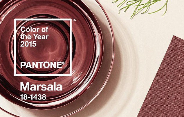 Запознайте се с цвета на 2015 година – Марсала