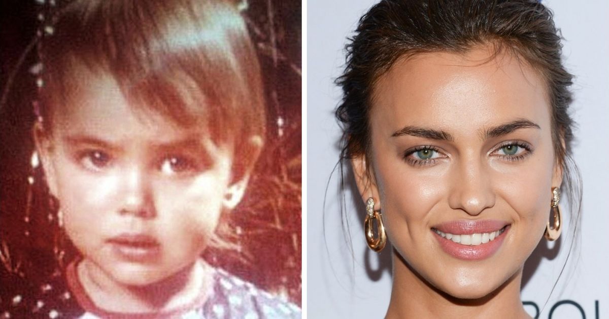 Преди и сега: 24 красавици и техните детски снимки