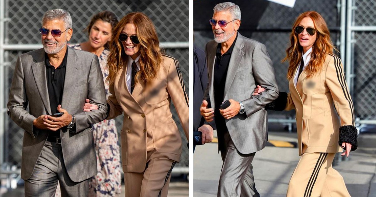 Истински приятели: Джордж Клуни и Джулия Робъртс ръка за ръка в 