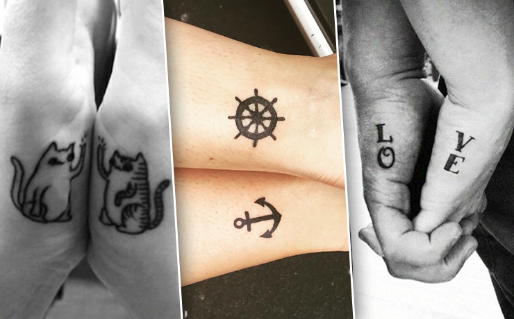 Винаги заедно: 15 страхотни идеи за татуировки за двойки