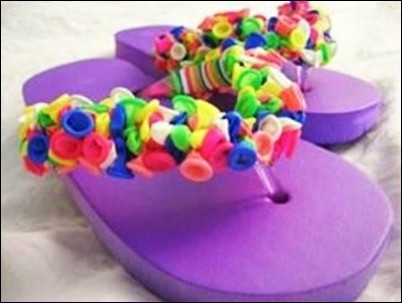 Направи си сама: Цветни чехли за края на лятото