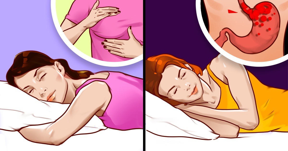 6 причини да спрете да спите на дясната си страна или на стомаха
