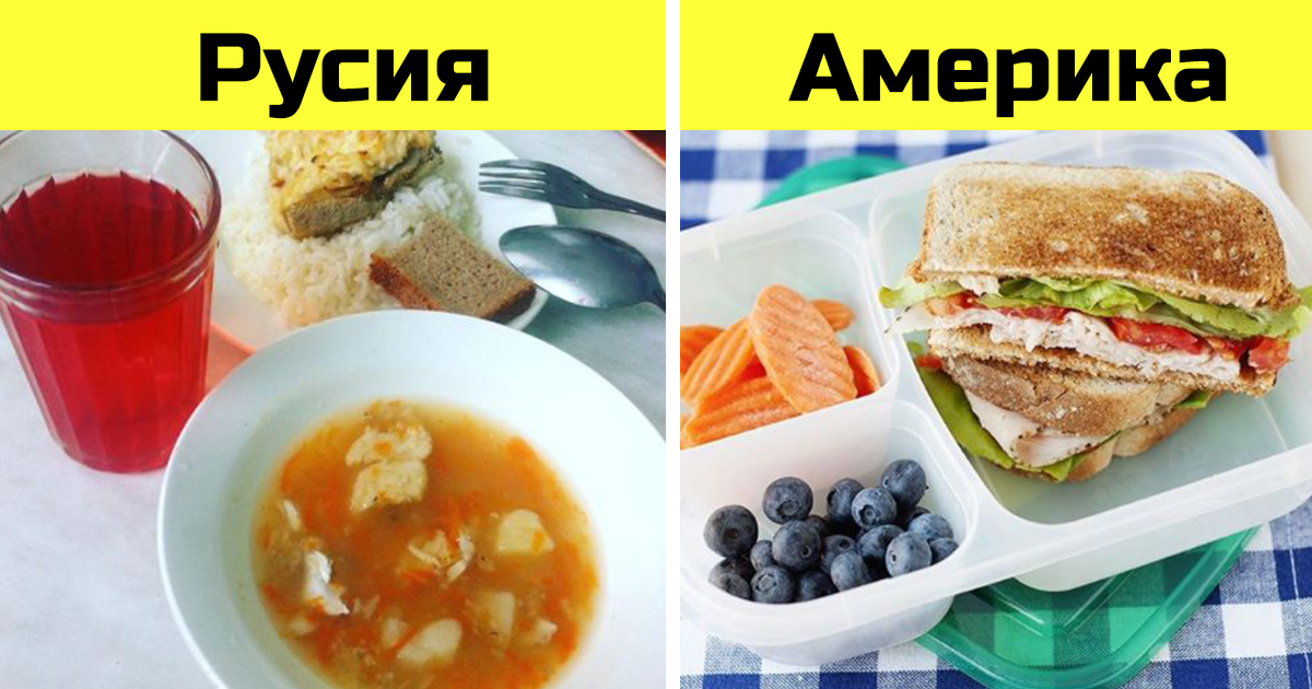 Как изглежда училищният обяд в различните държави по света