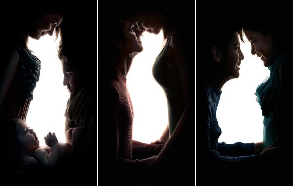 В подкрепа на осиновяването на животни: Красиви снимки с оптическа илюзия