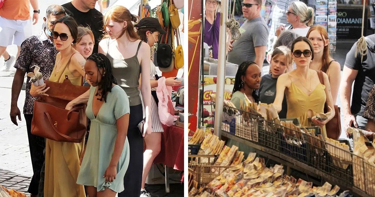 Модна ИКОНА, най-добра ПРИЯТЕЛКА и МАЙКА за пример: Анджелина Джоли на шопинг с двете си дъщери