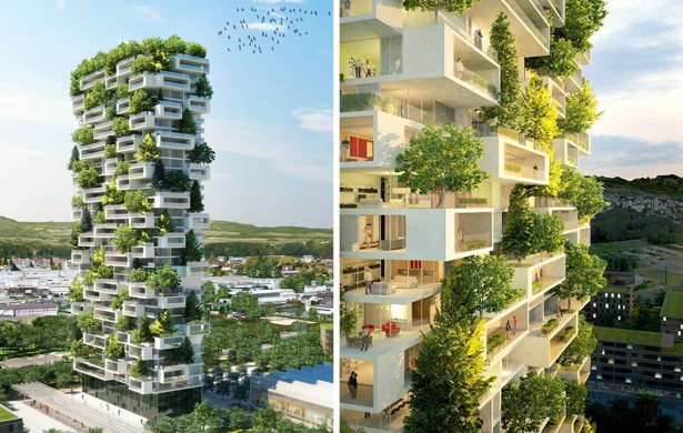 Как ще изглежда първият вечнозелен небостъргач в света?