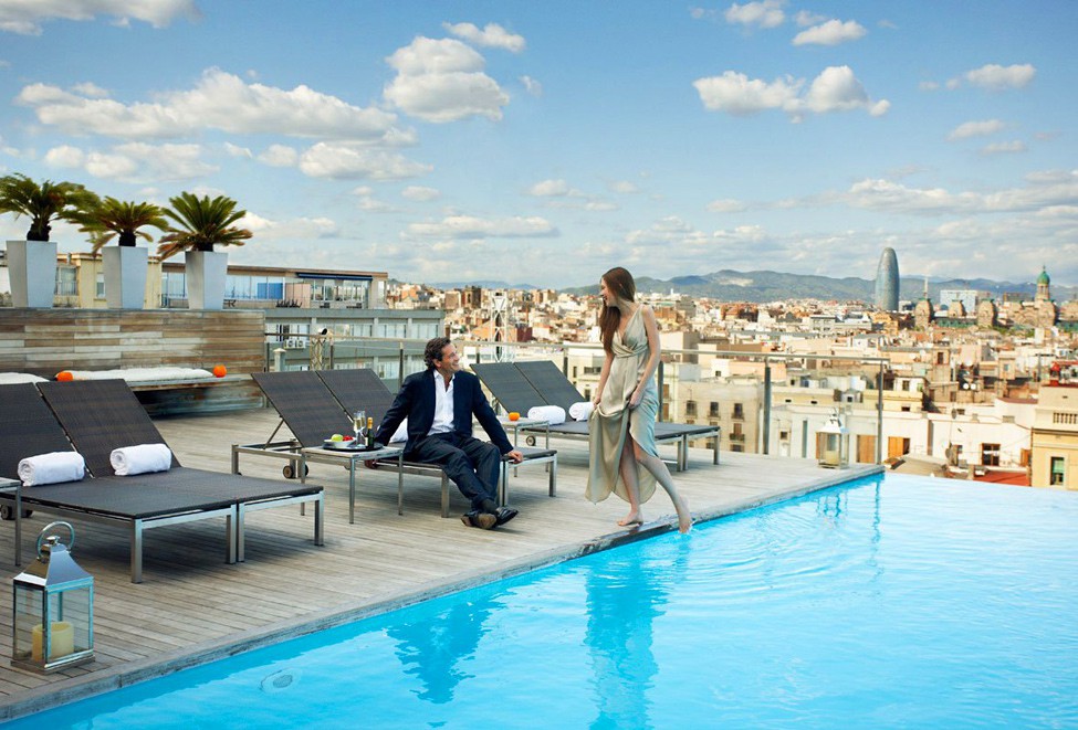 Хотелите с най-красиви покриви в Барселона