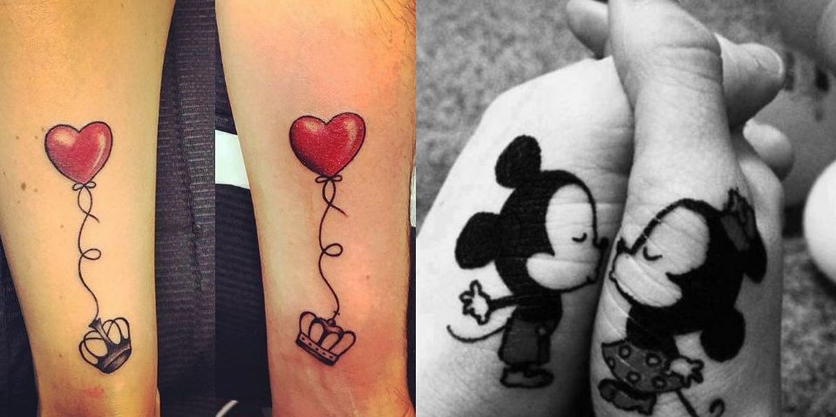 Само за влюбени: 26 идеи за татуировки, подходящи за двойки