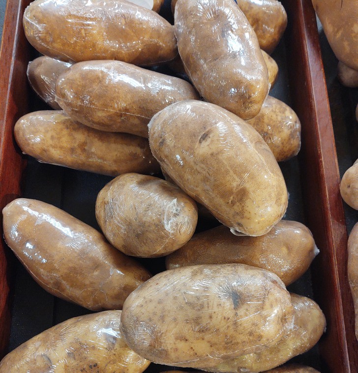 Единично опаковани картофи