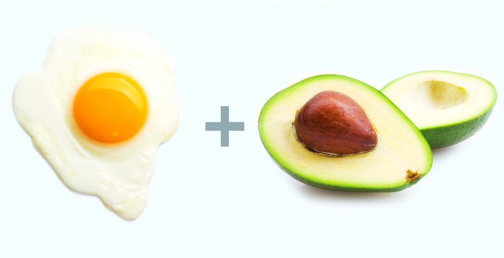 Яйца + Авокадо