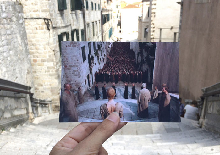 Стъпалата на йезуитите, Дубровник