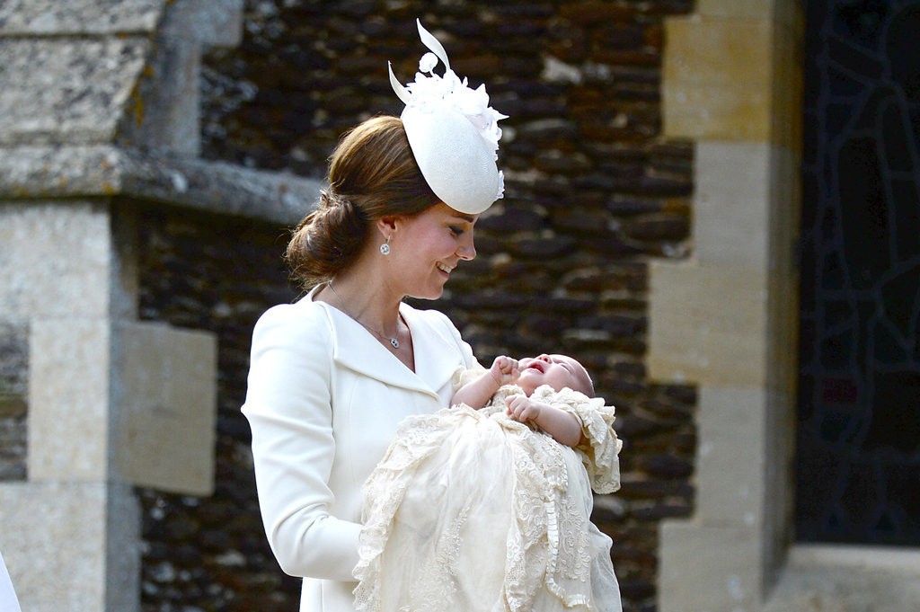Кейт Мидълтън и принцеса Шарлот