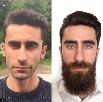 С брада или без?