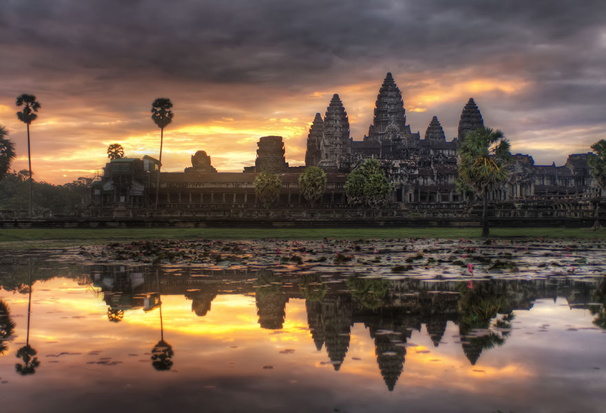 Храмовият комплекс Ангкор Ват, Камбоджа