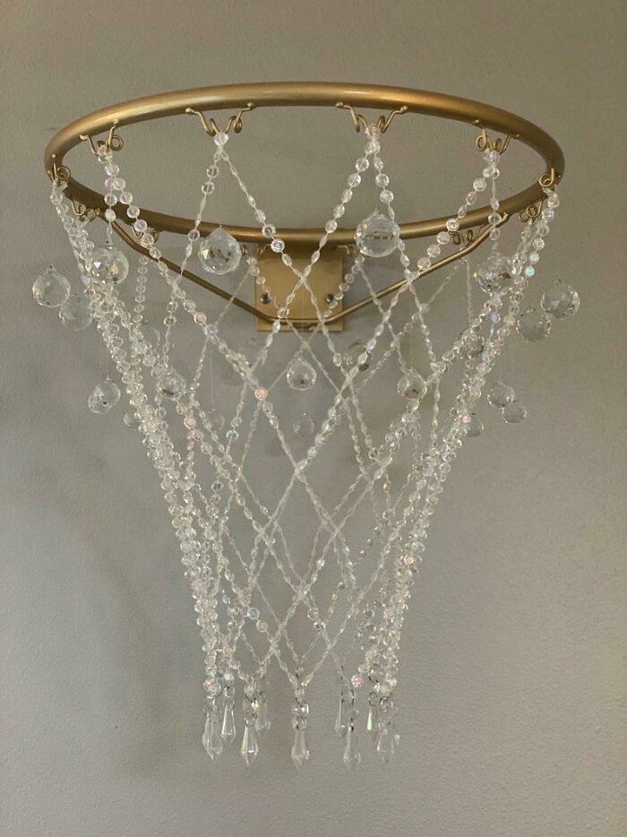 Кристален баскетболен кош