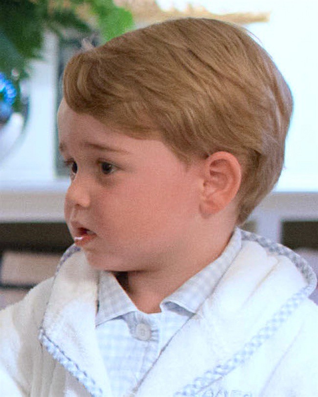 Принц Джордж Александър Луис, 4 години