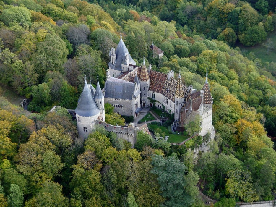 Château de la Rochepot, Франция