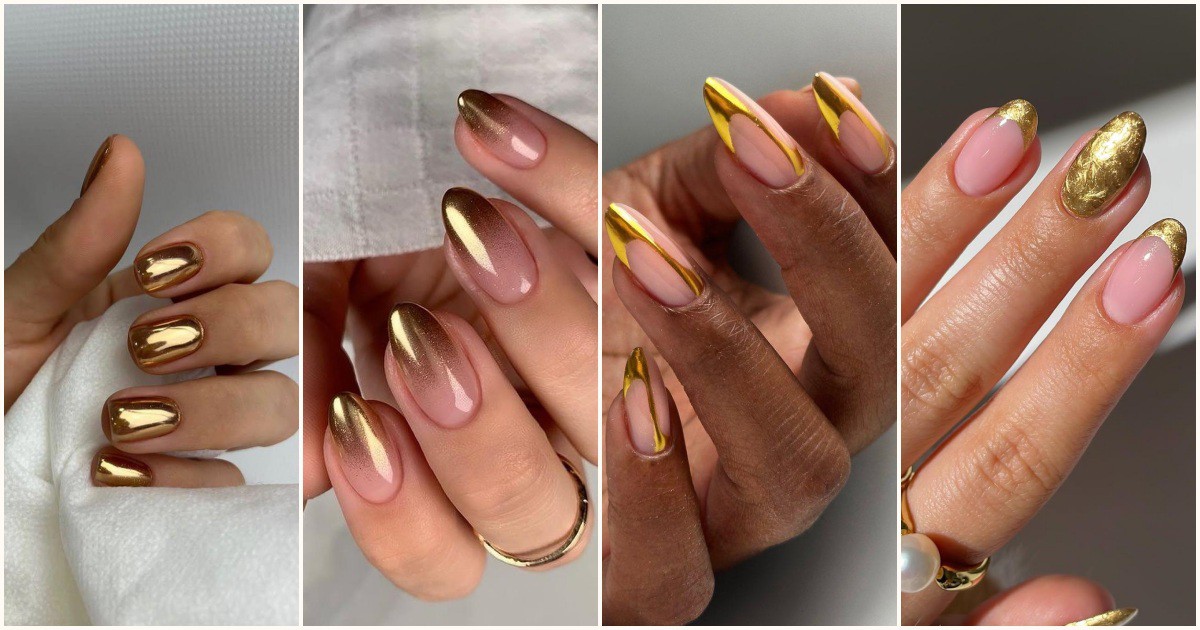Златен маникюр