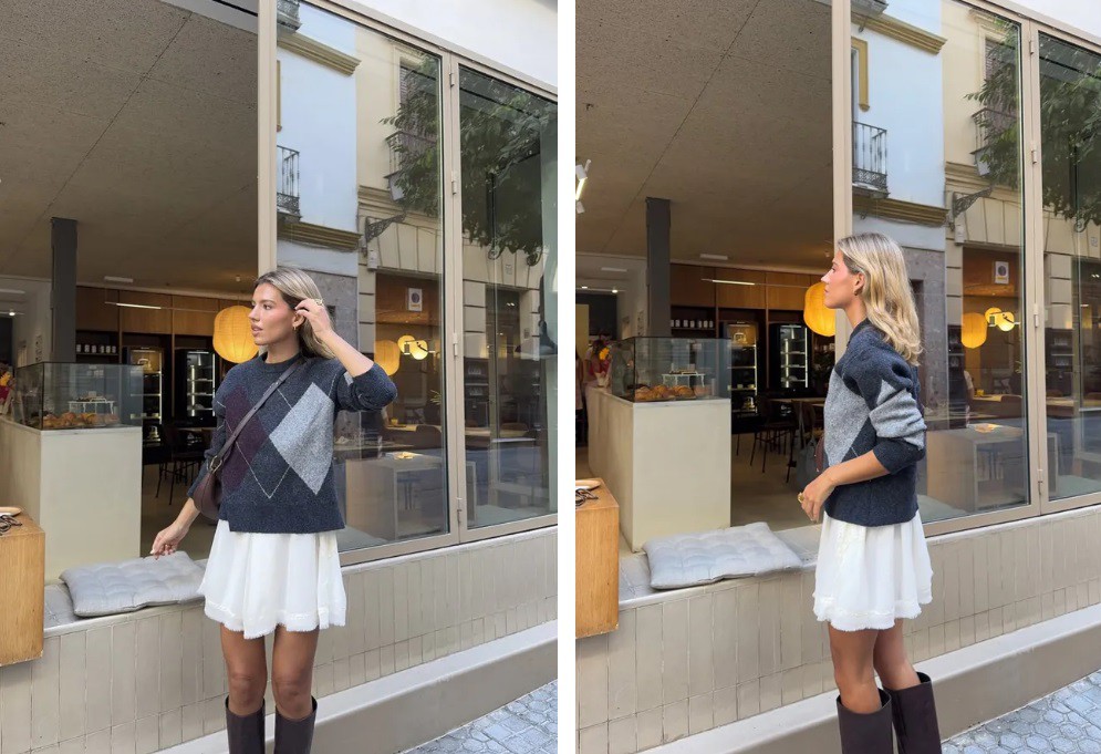 С къса пола