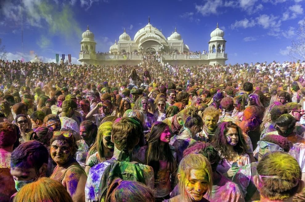 Холи или Фестивал на цветовете