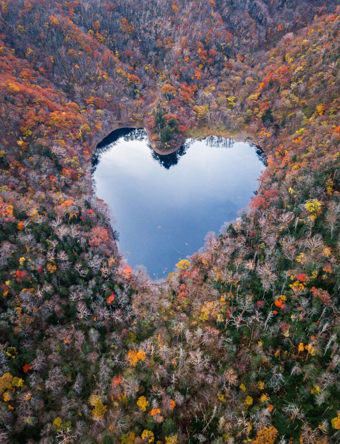 Езеро във формата на сърце