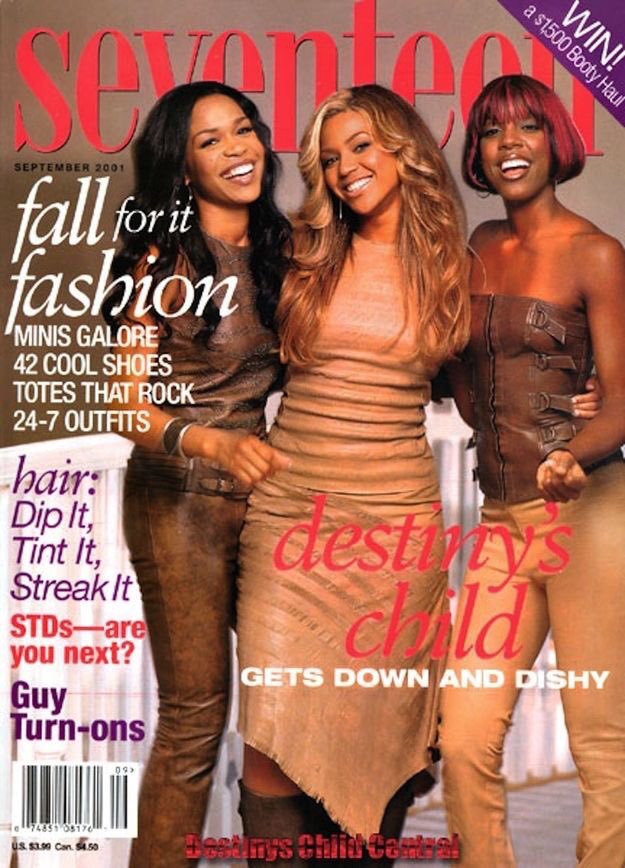 18. Destiny's Child през 2001.