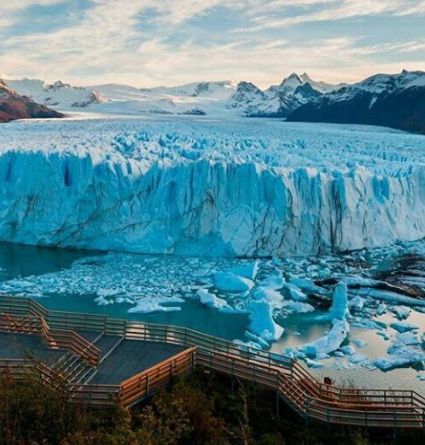 Ледник в Патагония, Аржентина