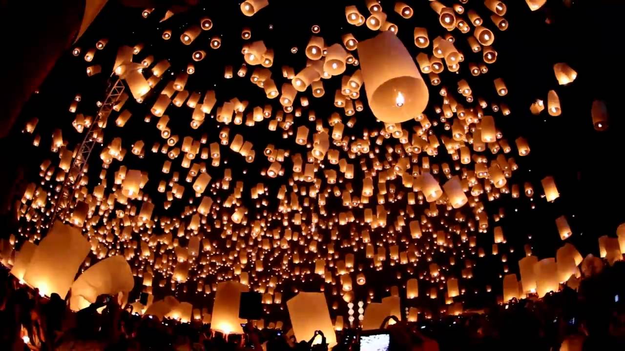 Фестивалът на летящите фенери, Тайланд