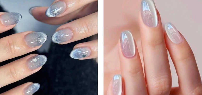 Маникюр „мразовита свежест“