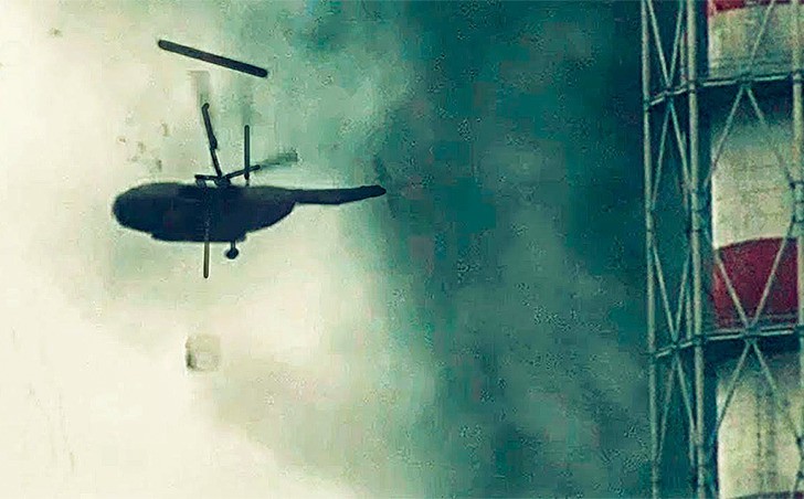 Падането на хеликоптера