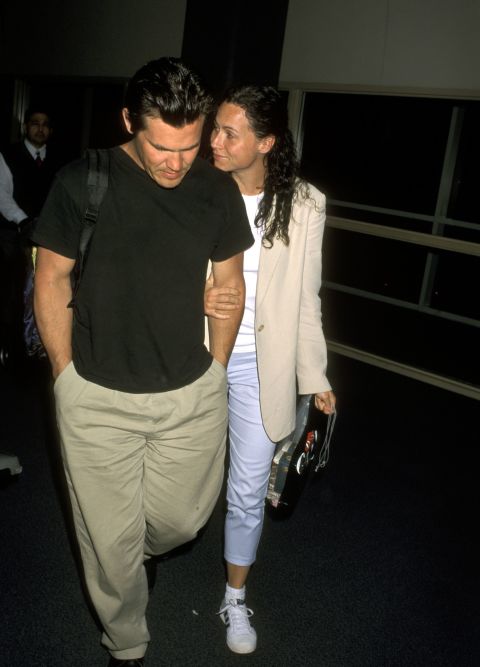 Джош Бролин и Мини Драйвър, 1999