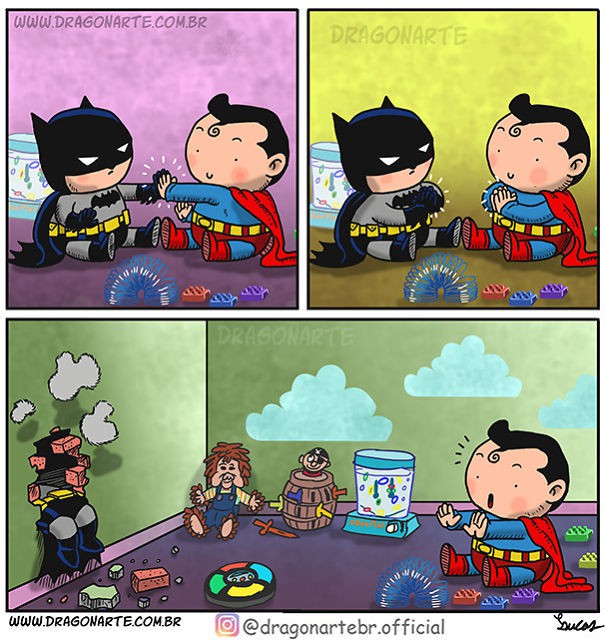 Супергероите като деца