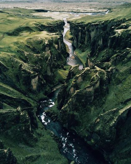 Каньон Фядрарглйуфур, Исландия