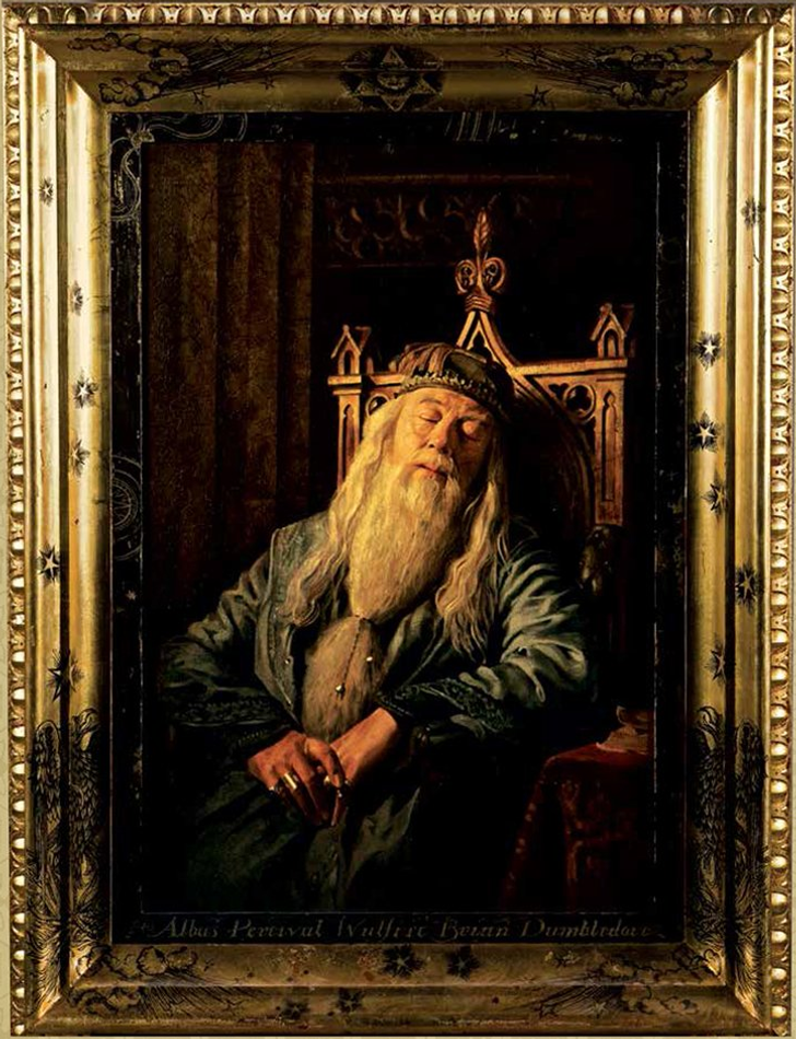 Каква е силата на портрета на Дъмбълдор?